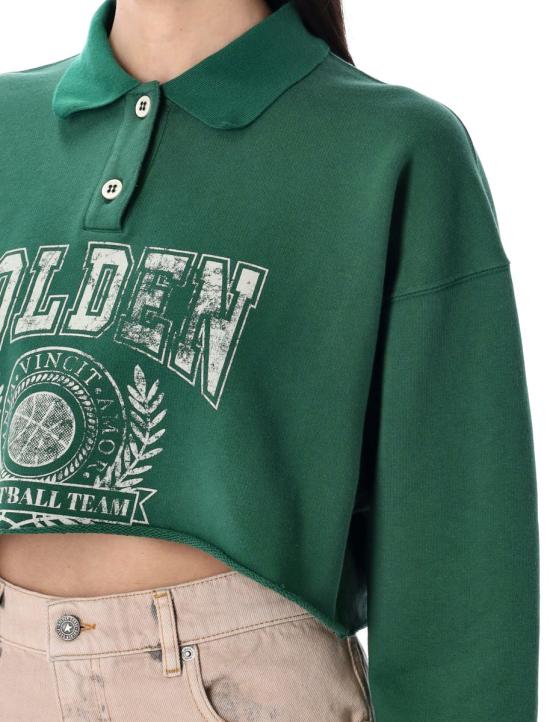 25SS 골든구스 스웨터 25PGWP02200P001888 35913 GREEN - GOLDEN GOOSE