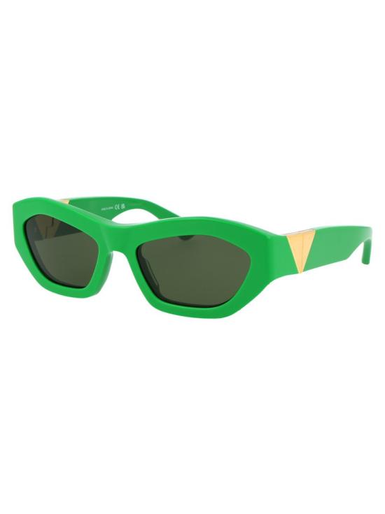 25FW 보테가베네타 안경 BV1221S 003 SUNGLASSES 003 GREEN GREEN GREEN - BOTTEGA VENETA