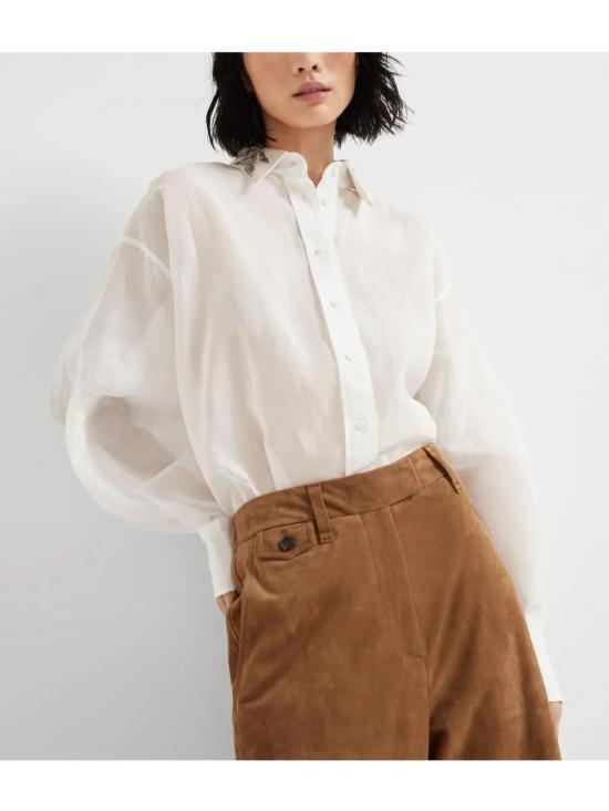  브루넬로 쿠치넬리 셔츠 MH911RH606C100 - BRUNELLO CUCINELLI