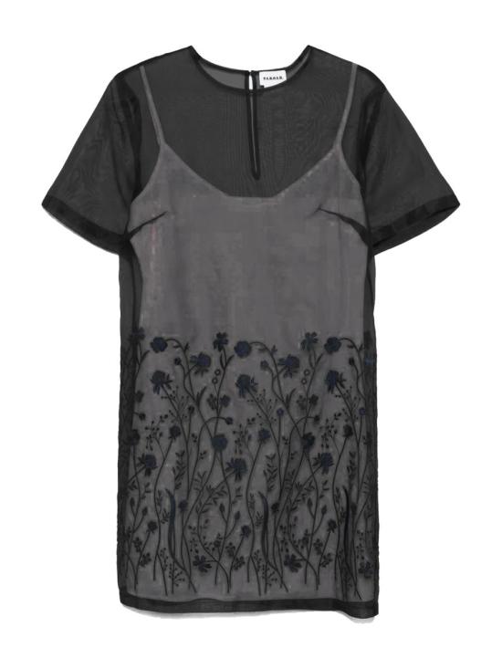 25SS 파로쉬 숏 원피스 D726012SORGENTE 013 NERO Black