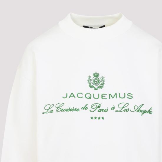 25SS 자크뮈스 스웨터 25E251KN619 2427 1 WHITE - JACQUEMUS