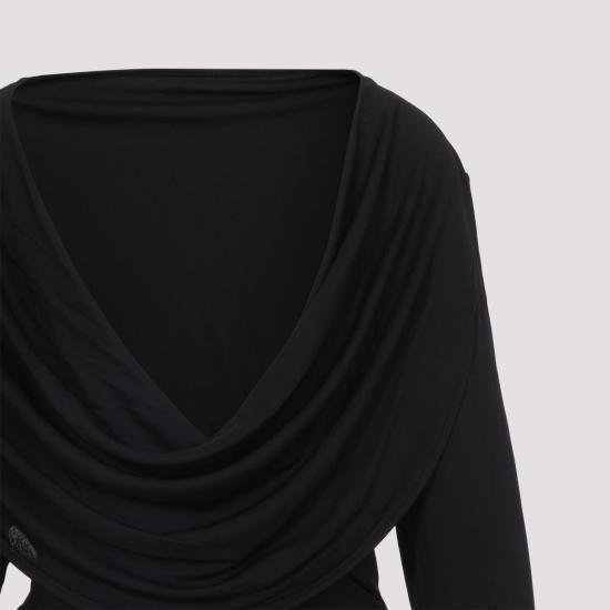 25SS 자크뮈스 숏 원피스 25E251DR240 1026 990 Black - JACQUEMUS