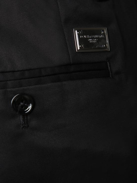 25SS 돌체앤가바나 숏팬츠 GP0X9T FUFNV N0000 Black - DOLCE & GABBANA