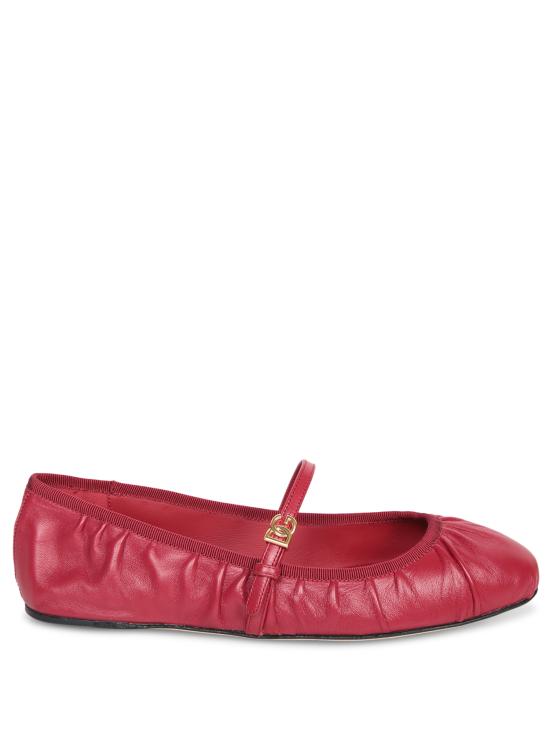 25SS 돌체앤가바나 플랫 슈즈 CB0257 AD137 8S652 Red