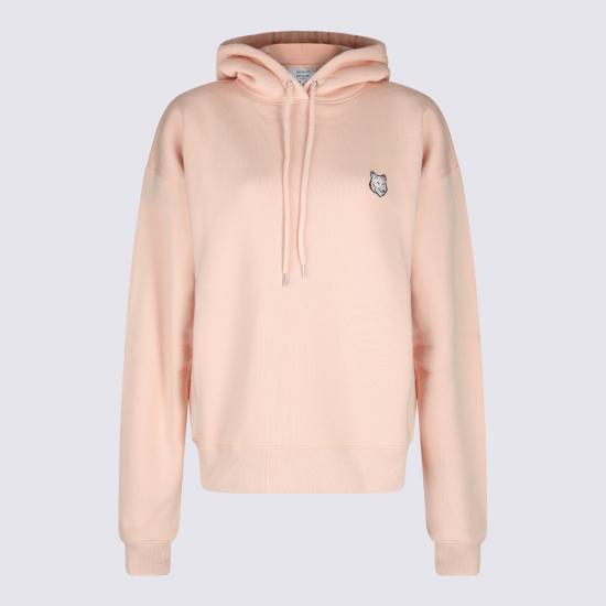  메종키츠네 후드 티셔츠 MW00704KM0307P628 PASTURE ROSE DOM - MAISON KITSUNE