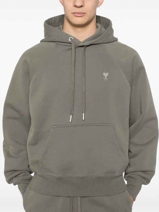 25SS 아미 후드 티셔츠 USW2747470953 DOM - AMI