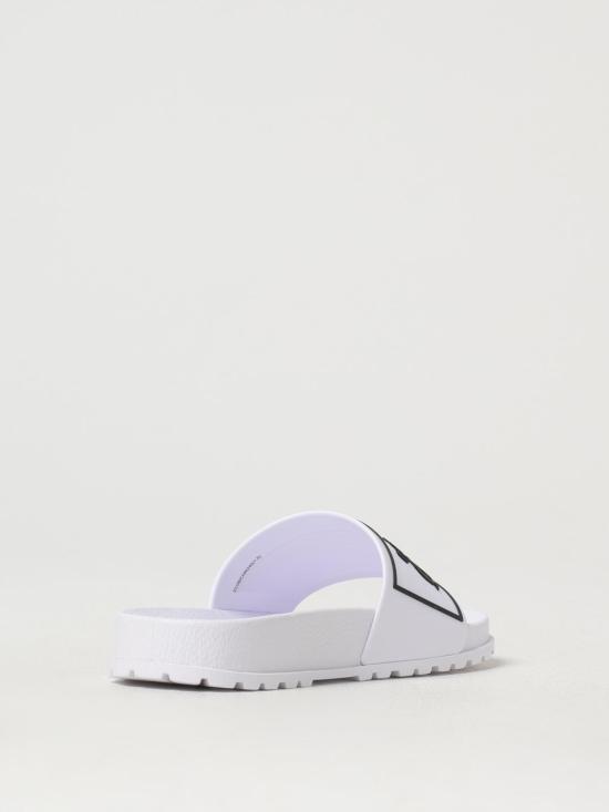 25SS 베르사체 뮬/슬리퍼 78VA3SQ271352003 WHITE DOM - VERSACE