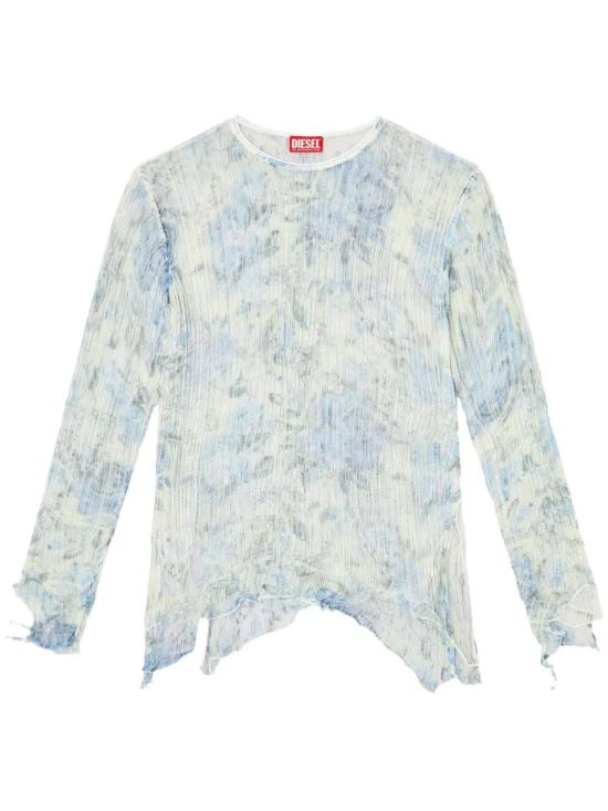  디젤 긴팔 티셔츠 A180170AFBT powder