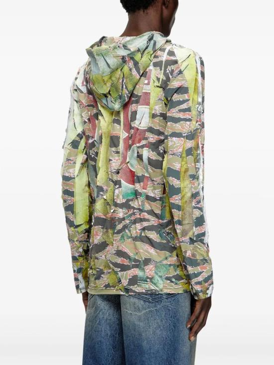  디젤 후드 티셔츠 A180720SKBT multicolour - DIESEL