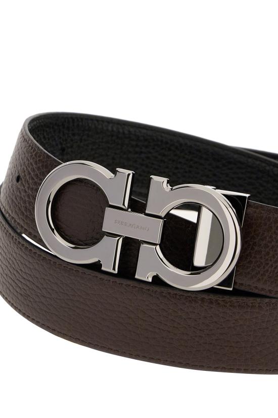 25FW 살바토레 페라가모 가죽 벨트 689134 022 - SALVATORE FERRAGAMO