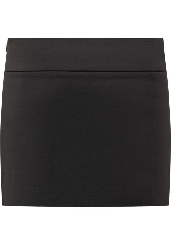 25SS 디젤 숏 스커트 A143880PHAL 9XXA VERY BLACK - DIESEL