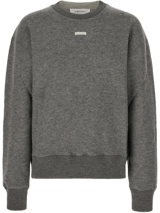 25SS 알렉산더 맥퀸 긴팔 티셔츠 811079 QXABO1313 Grey