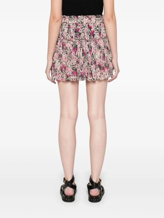  이자벨마랑 숏 스커트 JU0357FAC2J05I pink - ISABEL MARANT