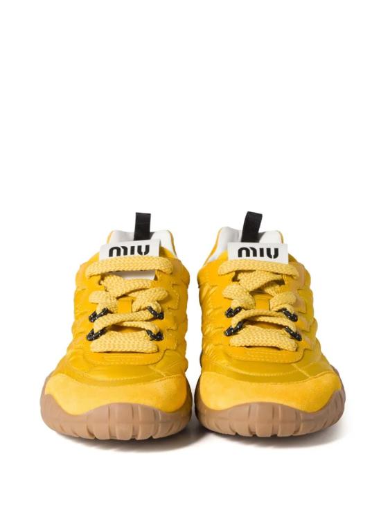  미우미우 스니커즈 5E417EF005ZJM yellow - MIU MIU