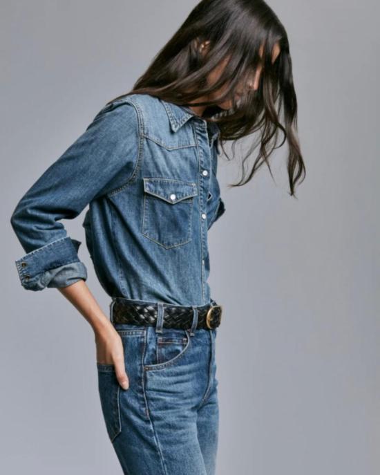  닐리로탄 폴로 티셔츠 닐리 로탄 트래비스 셔츠 클래식 워시 - NILI LOTAN