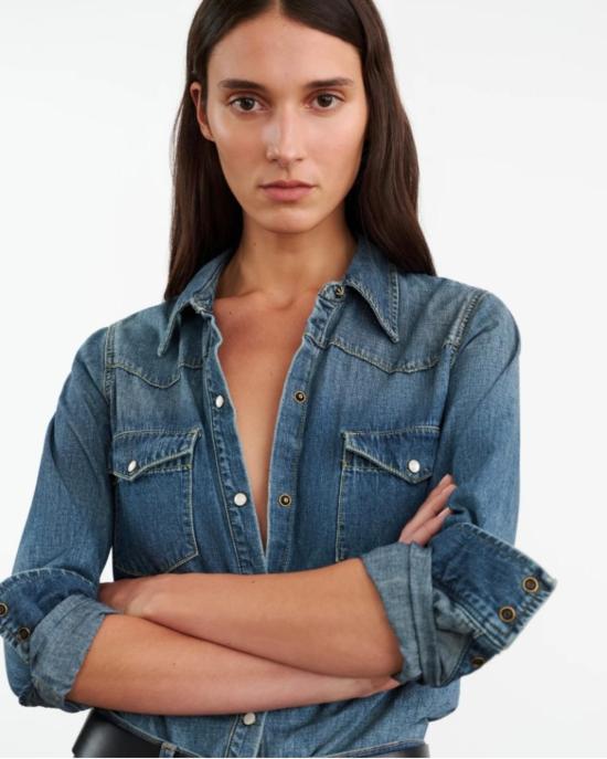  닐리로탄 폴로 티셔츠 닐리 로탄 트래비스 셔츠 클래식 워시 - NILI LOTAN