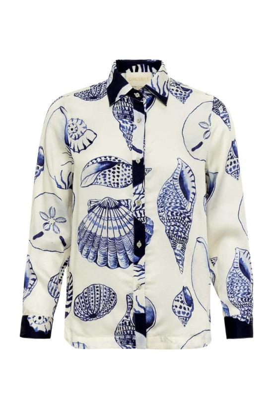  캐롤리나 케이 블라우스 캐롤라이나 K 카르멘 셔츠 펠리시티 셔츠 펠리시티 쉘 - CAROLINA K