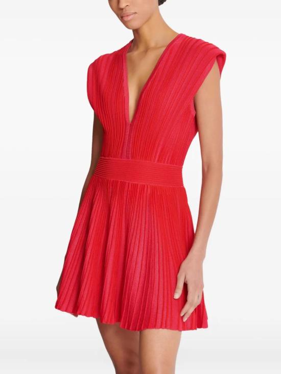  발망 숏 원피스 EF0R5119KI38 - BALMAIN