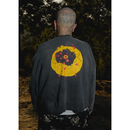 24FW 세인트 미카엘 스웨터 YS1C06BK BLACK - SAINT MXXXXXX