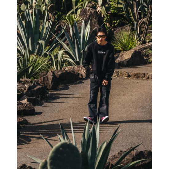 25SS 세인트 미카엘 스웨터 HR8044BK BLACK - SAINT MXXXXXX