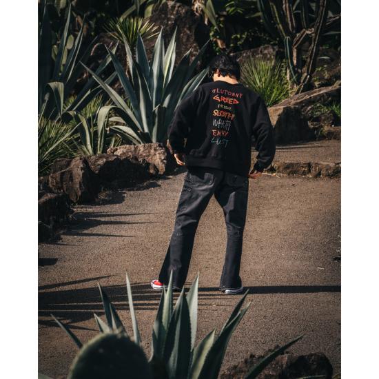 25SS 세인트 미카엘 스웨터 HR8044BK BLACK - SAINT MXXXXXX