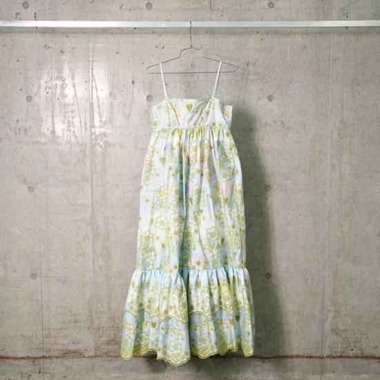 25SS SUSAN FANG 롱 원피스 DR11BBL BLUE - OTHER BRANDS