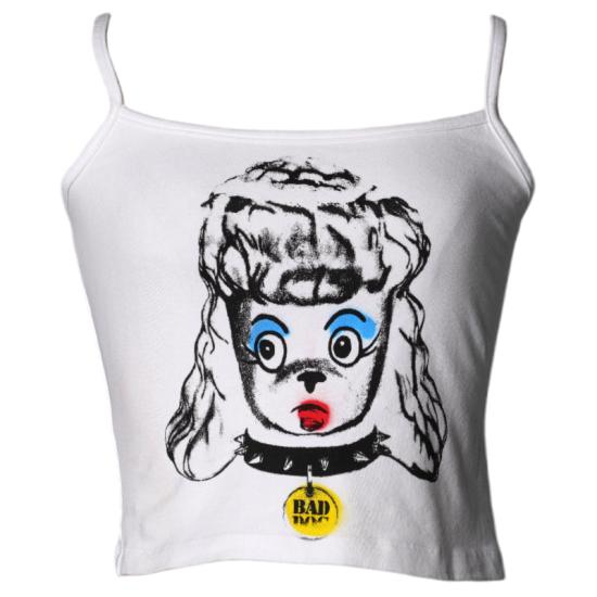 25SS BAD DOG 민소매 티셔츠 TA01WH WHITE