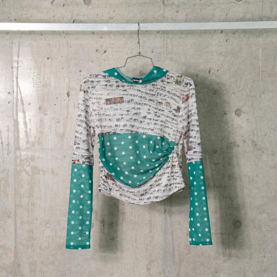 25SS reward if found 후드 티셔츠 RIFSS25T001TP TASILI POLKA - OTHER BRANDS