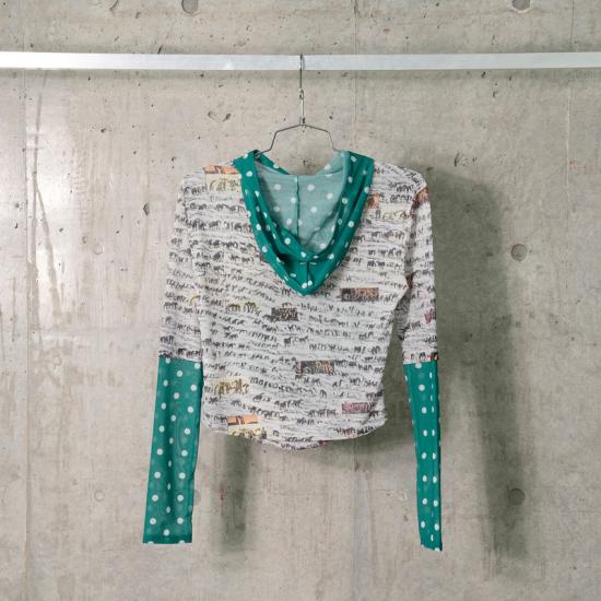 25SS reward if found 후드 티셔츠 RIFSS25T001TP TASILI POLKA - OTHER BRANDS