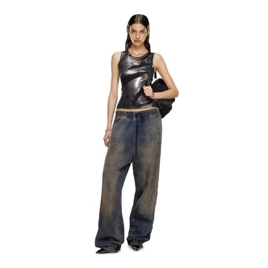 24FW 디젤 민소매 티셔츠 A152840WFBW 9XX - DIESEL