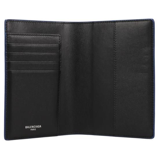 25SS 발렌시아가 카드지갑 7877422AA3R4734 PASSPORT BLUE - BALENCIAGA