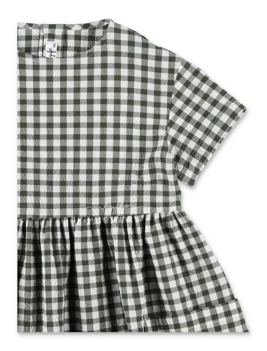 25SS [키즈] 일 구포 원피스 VM779C3161 562 GREEN - IL GUFO