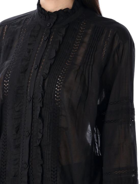 25SS 이자벨마랑에뚜왈 셔츠 CH0201FAC1J15E 01BK BLACK - ISABEL MARANT ETOILE