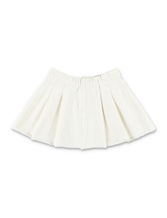 25SS [키즈] 일 구포 스커트 GN230J0044 100 WHITE - IL GUFO