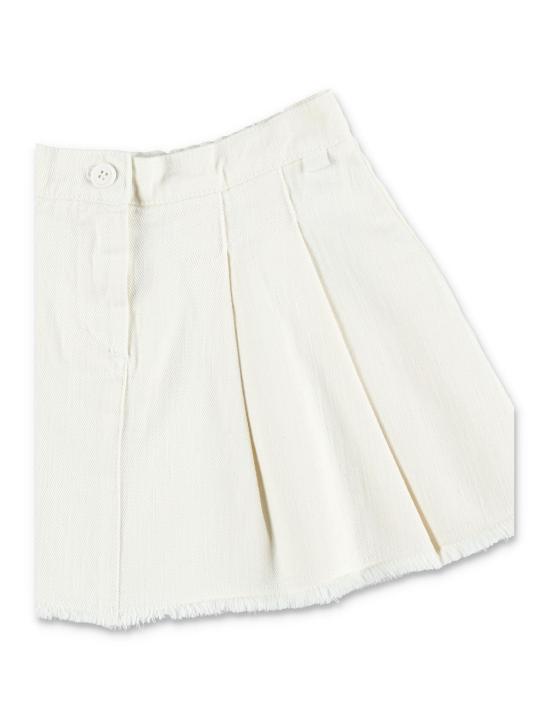 25SS [키즈] 일 구포 스커트 GN230J0044 100 WHITE - IL GUFO