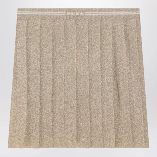  미우미우 스커트 MMG529OOO159F Metal