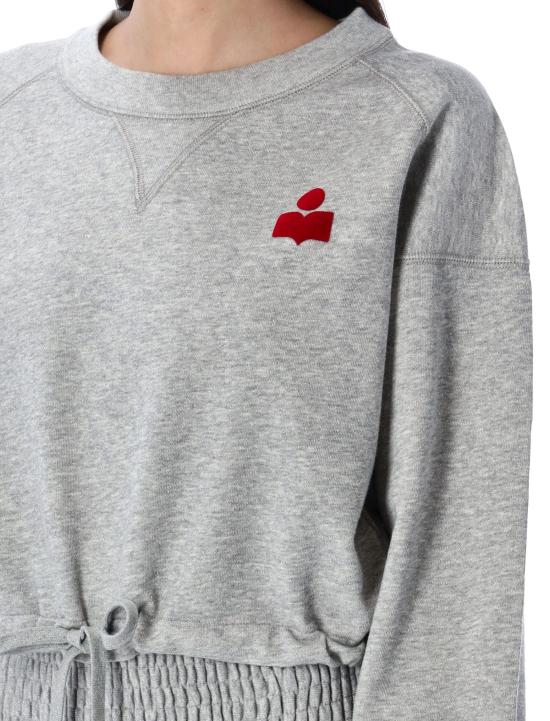 25SS 이자벨마랑에뚜왈 니트웨어 SW0005FAA1M07E GYRD GREY - ISABEL MARANT ETOILE