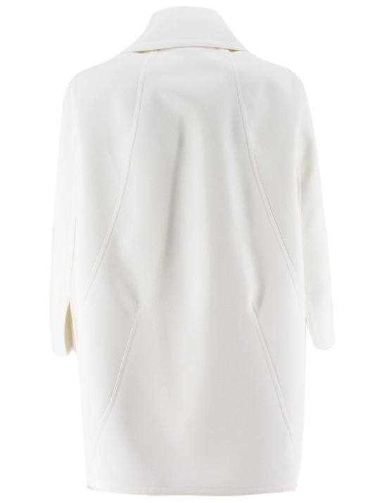25SS 에르마노 설비노 코트 D466D705OWQ 14800 14800 BLANC DE BLANC OFF WHITE - ERMANNO SCERVINO