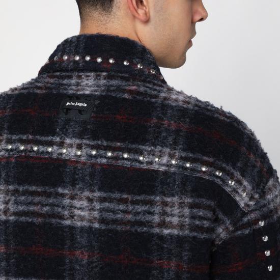  팜앤젤스 긴팔 셔츠 PMES033F24FAB002 Blue - PALM ANGELS