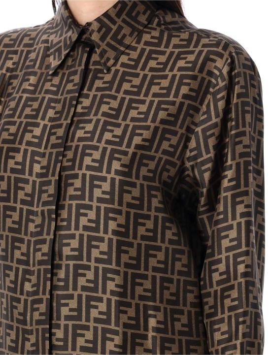 25SS 펜디 블라우스 FS8107A8G3 F118W TOBACCO - FENDI