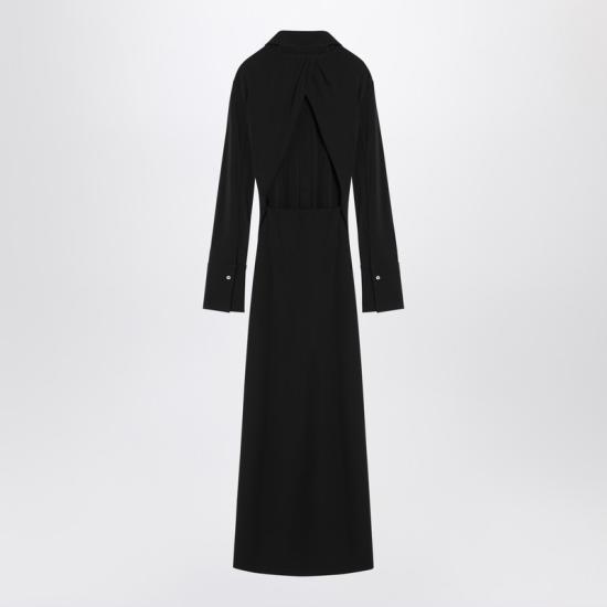  스포트막스 롱 원피스 NIASCO Black - SPORTMAX