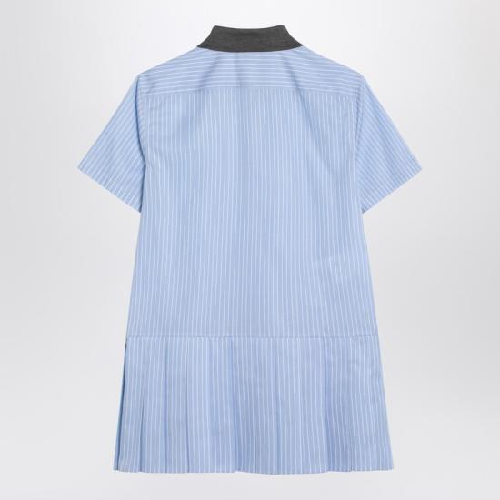 25SS 미우미우 숏 원피스 MF5399EM1137Q Light blue - MIU MIU