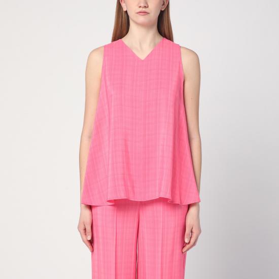 25SS 세미쿠튀르 민소매 티셔츠 Y5SQ41VI Pink