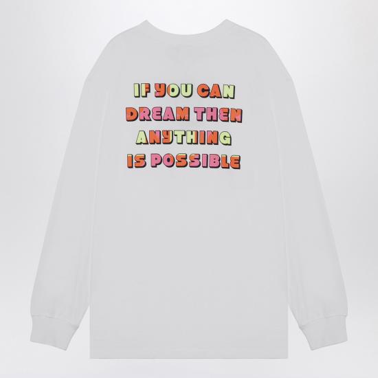  노스페이스 긴팔 티셔츠 NF0A89CACO White - NORTH FACE