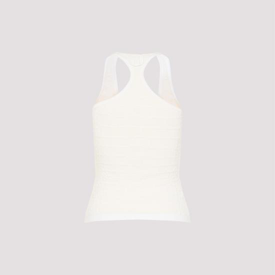 25SS 자크뮈스 민소매 티셔츠 25E251KN587 2429 110 OFF WHITE - JACQUEMUS