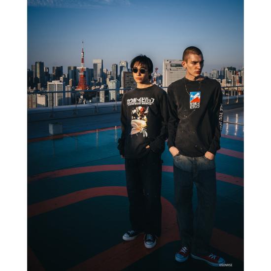 25SS 세인트 미카엘 긴팔 티셔츠 HR8C06BK BLACK - SAINT MXXXXXX