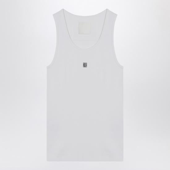 25SS 지방시 민소매 티셔츠 BW70CH3YHY White