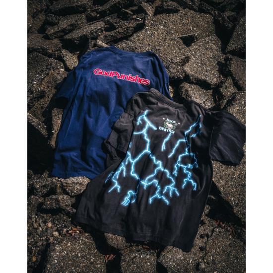 24FW 세인트 미카엘 반팔 티셔츠 010NA NAVY - SAINT MXXXXXX