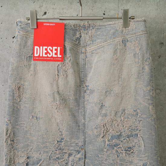 24FW 디젤 데님 스커트 A16490007Y5 01 - DIESEL