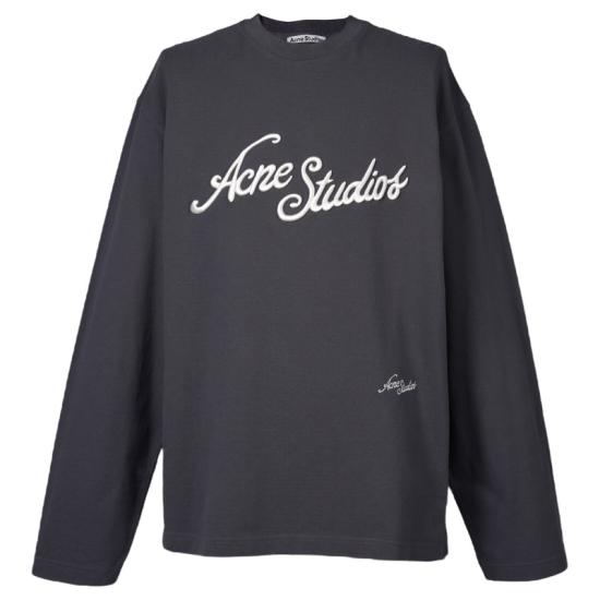 25SS 아크네 스튜디오 긴팔 티셔츠 CL0339DJOFG FADED GREY